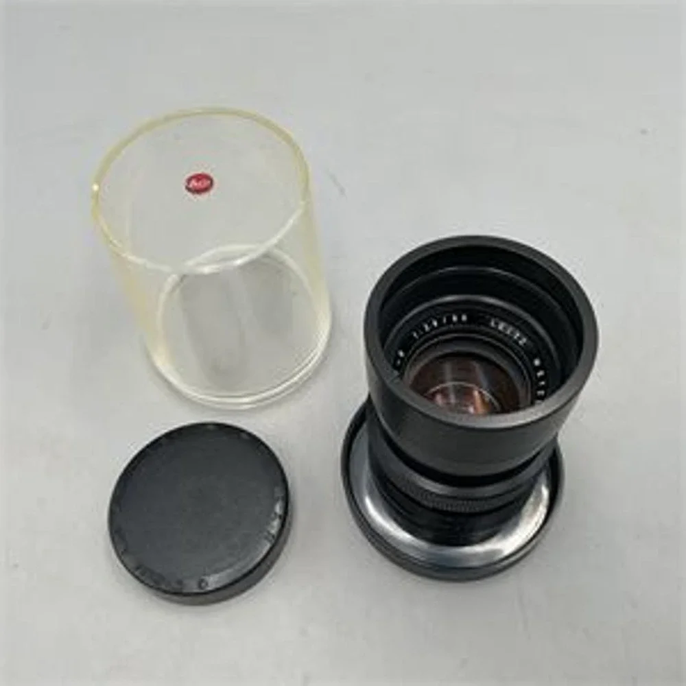 Vintage Leica Leitz Wetzlar Elmarit-R 1:2.8/90 Lens w/Case